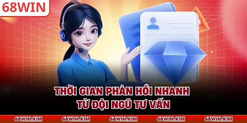 Thời gian phản hồi nhanh từ đội ngũ tư vấn