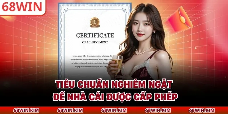 Tiêu chuẩn nghiêm ngặt để nhà cái được cấp phép
